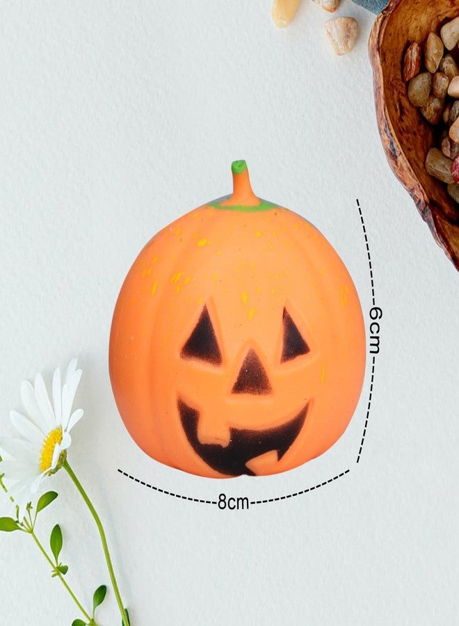 AASA Soft Pumpkin Shaped StretchBall Toy | Mini Squeezable Halloween Party Favors Toys for Kids and Adults - Image 2
